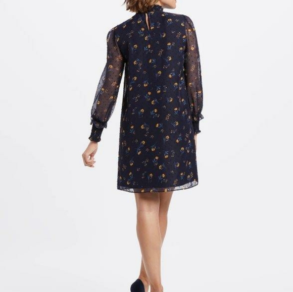 NWT Swiss Dot Smocked Dress - Picture 4 of 5